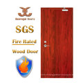 UK Standard BS 60mins résidentiel portes coupe-feu en bois